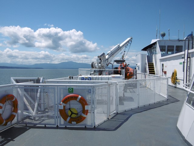 De veerboot vanaf Nanaimo